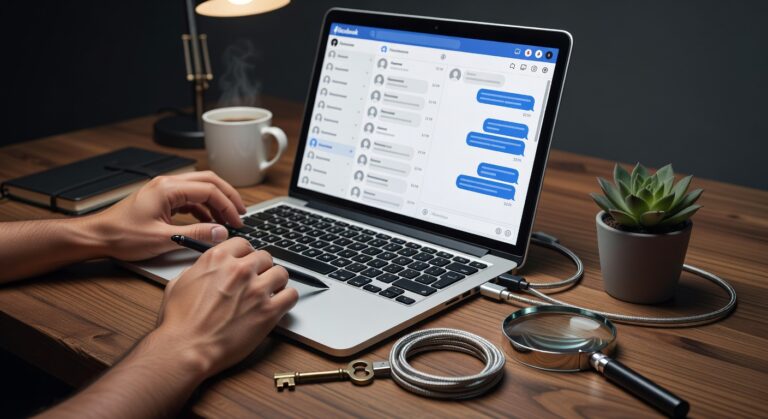 lire messages facebook de quelquun